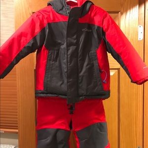 Columbia 3T Snow Coat and Snow Bibs